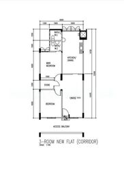 Blk 554 Kaki Bukit Green (Bedok), HDB 3 Rooms #551636771